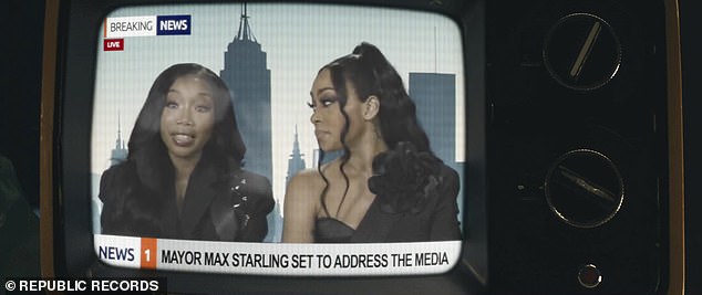 Brandy and Monica made surprise cameos in the music video, despite not appearing in the 2024 remake