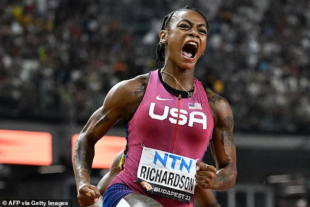 Richardson qualified for the 2020 Olympic Games in Tokyo before being suspended for THC use