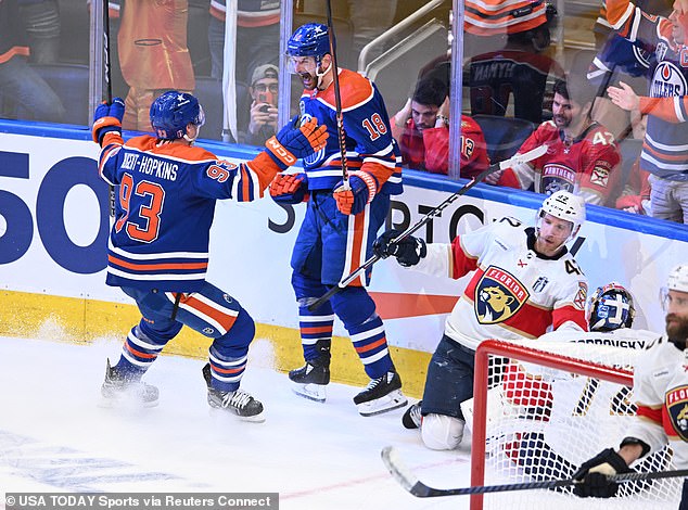 The Oilers are the first team to tie the finals since the Detroit Red Wings in 1945