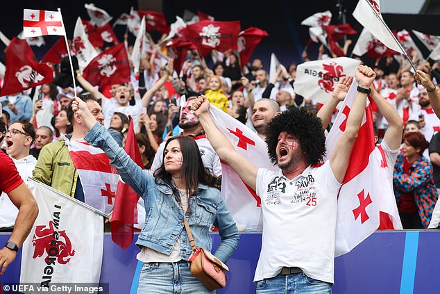 Tickets for Georgia's Group F match against the Czech Republic are still available for as much as £337