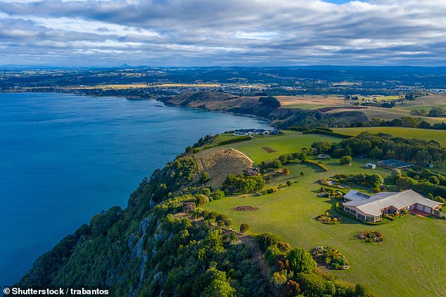 “I also enjoy the Tasman Peninsula, Launceston, Swansea and the breathtaking Tarkine Wilderness, to name a few places,” he said.  Pictured: the Tasmanian coastline