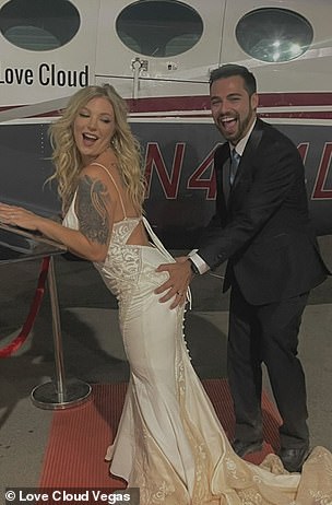 Love Cloud Vegas offers wedding flights, where passengers get married on the ground before takeoff
