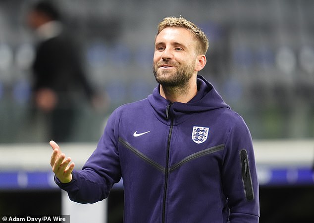 Meanwhile, England defender Luke Shaw is a doubt for England's final match against Slovenia