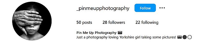 In her spare time she also has a passion for photography and has her own account dedicated to her work