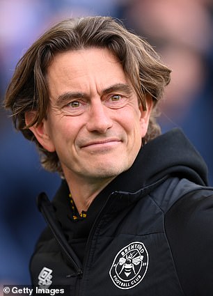 Brentford boss Thomas Frank interrupted the podcast