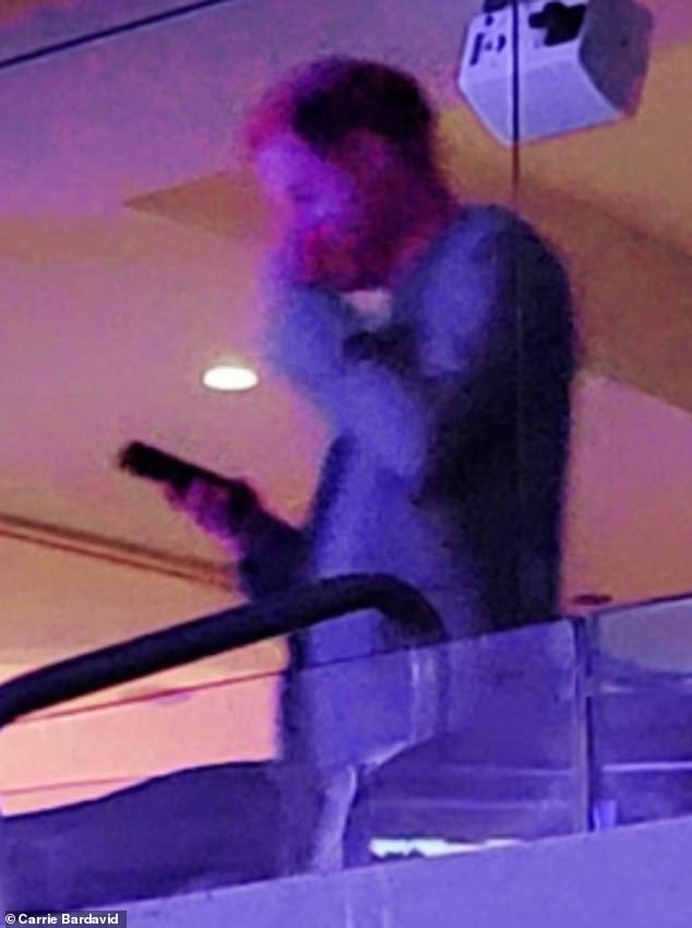 The Duke of Sussex looked less than thrilled as he stared at his phone during the first night of Beyoncé's Renaissance tour in California