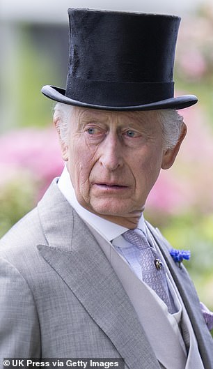 The King attended four of the five days of Royal Ascot this year
