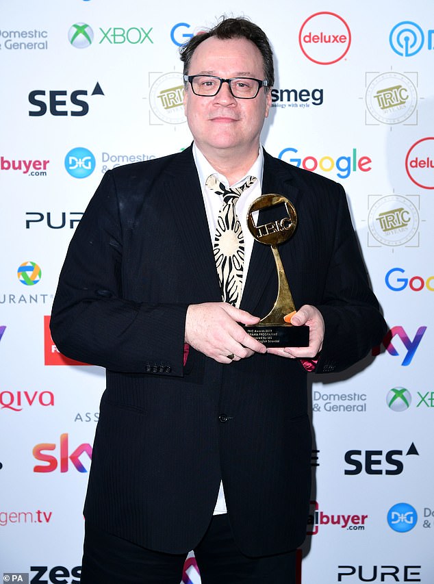 Russel T Davies (pictured), who originally joined the show 16 years ago for a reboot after poor ratings, was sent on a press tour across the US to encourage more stateside viewers