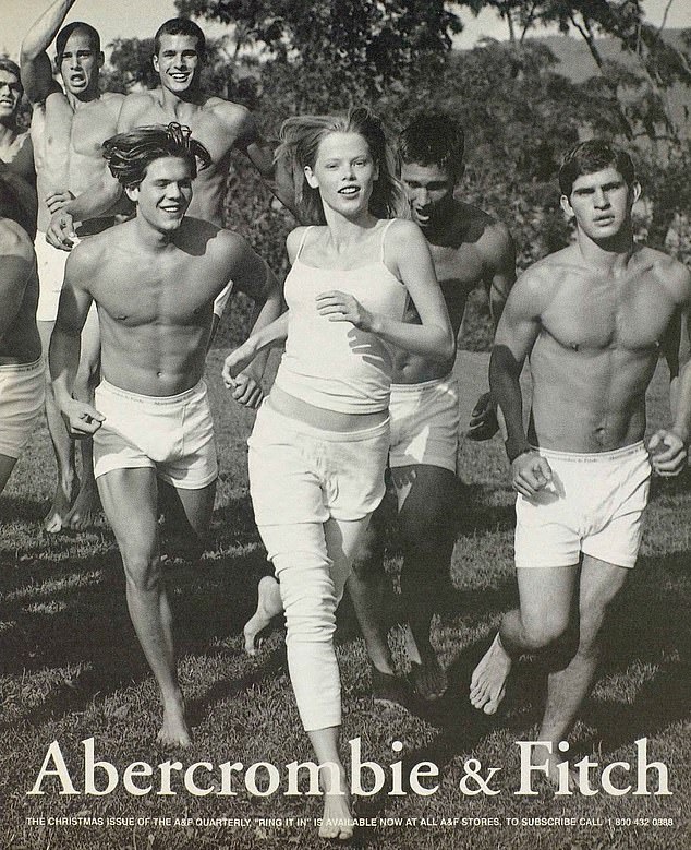 In the early 1990s and 2000s, Abercrombie & Fitch ran advertising campaigns packed with sex appeal, mainly featuring attractive and shapely white models.