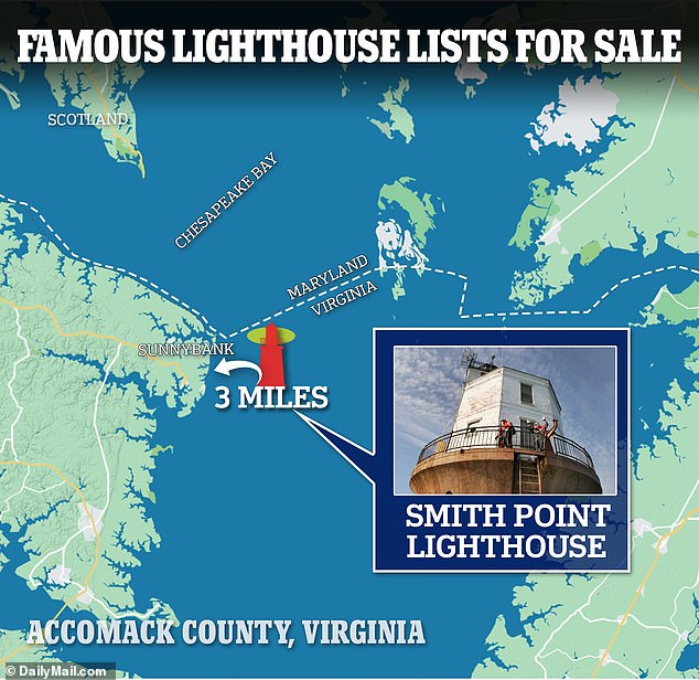 1719122602 371 Historic 1897 lighthouse that could be turned into cozy home