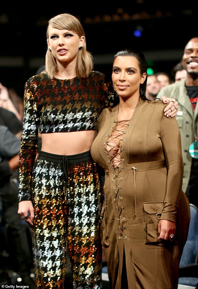 The ongoing feud between Taylor and Kim appears to trace back to the release of Kanye West's The Life Of Pablo in 2016;  seen in 2015 in LA