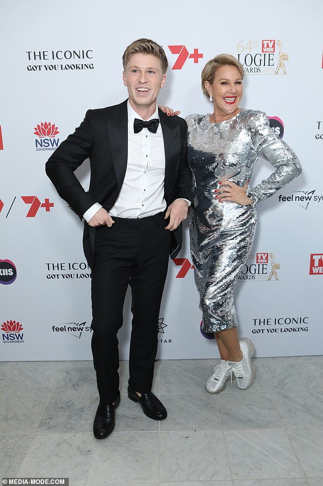 She was joined by a host of other nominees, including I'm A Celebrity... Get Me Out Of Here hosts Julia Morris and Robert Irwin