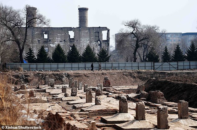 The location of Japan's Unit 731 in Harbin, which was opened to the public to mark the 70th anniversary of the end of World War II