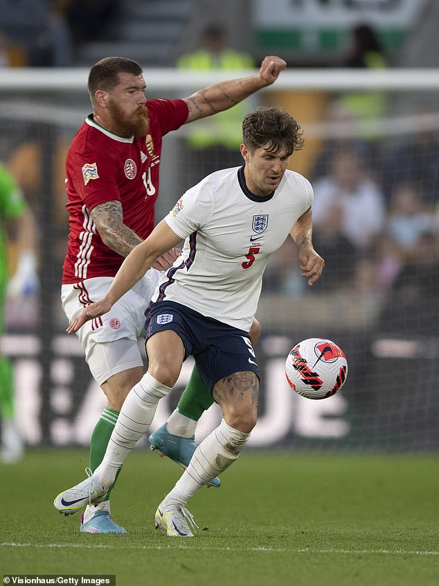 He came off the bench as Hungary beat England 4-0 at Molineux