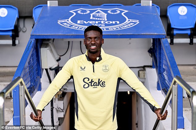 Iroegbunam was Everton's first signing of the summer and he signed a three-year contract