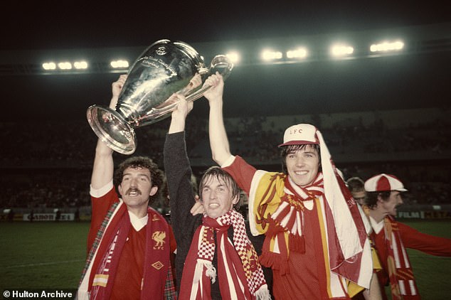 Souness (left with Dalglish and Hansen) reported good news earlier this week after saying he had two positive phone calls with his former teammate