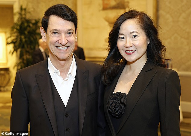 In February, Angela Chao depicted her husband, venture capitalist Jim Breyer, as she was unable to free herself from a Tesla SUV she drove into a pond on her Texas ranch.