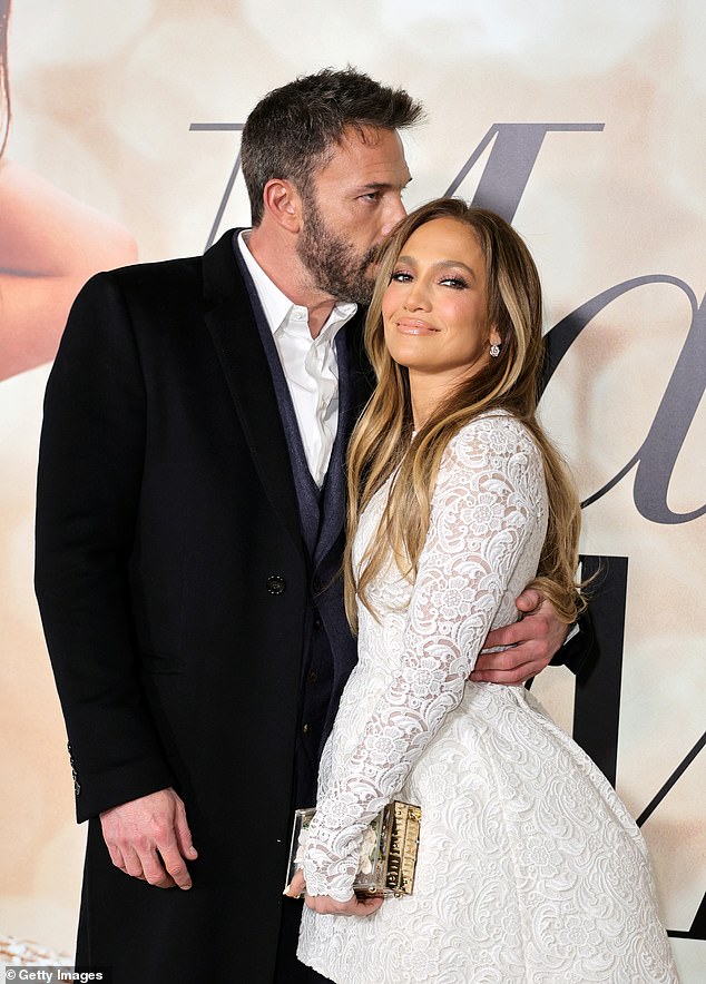 The couple eloped and married in Las Vegas in July 2022 and then held a second wedding that stretched over several days and saw Jlo don three different dresses, but now appear to be on the brink of divorce.