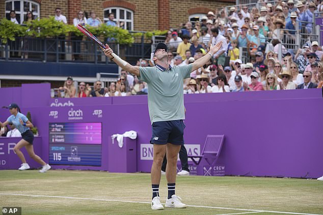 Paul becomes US No. 1 for the first time after winning the grass court title