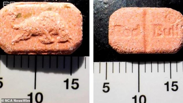 Small pressed pills with the Red Bull logo were sold to children as MDMA, but were laced with nitazines