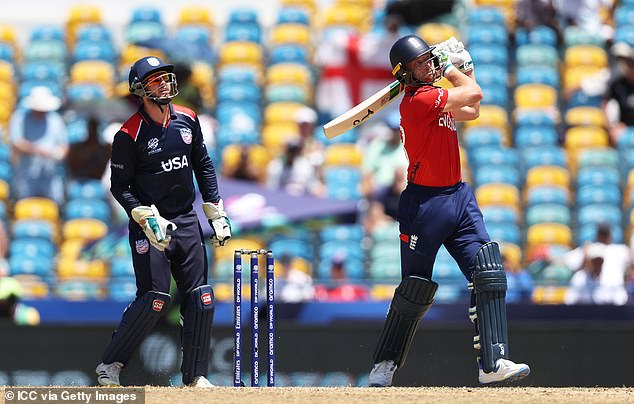 Buttler's stunning innings included five sixes in an over off the hapless Harmeet Singh