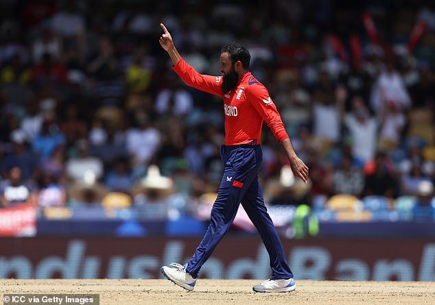 Adil Rashid was back in good form, taking two for 13 from four top quality overs