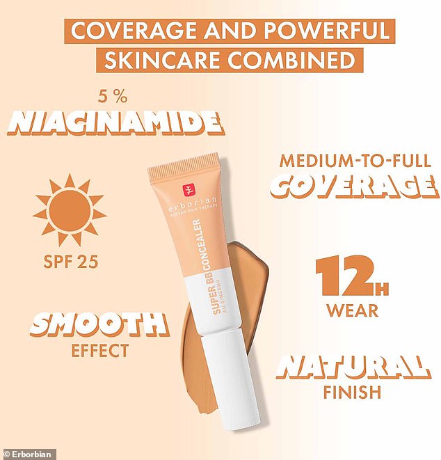The Korean skincare and makeup product has an SPF of 25 and promises to provide 12 hours of wear with each use