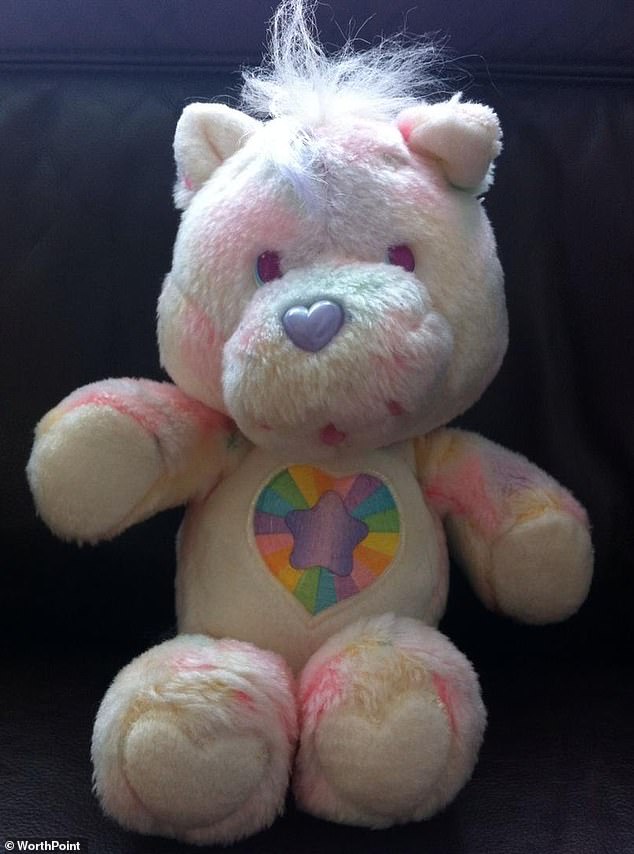 1986 Noble Heart Horse Care Bear cousin