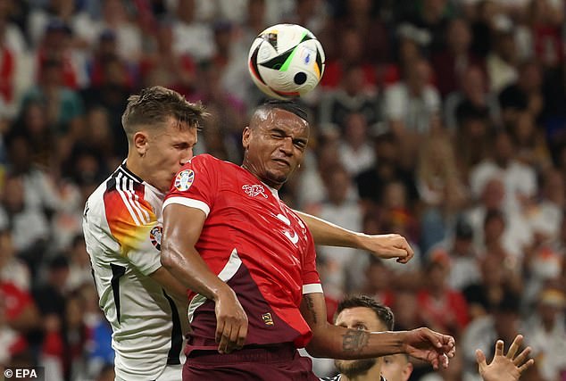 Man City defender Manuel Akanji was an absolute Rolls-Royce at the back for Switzerland