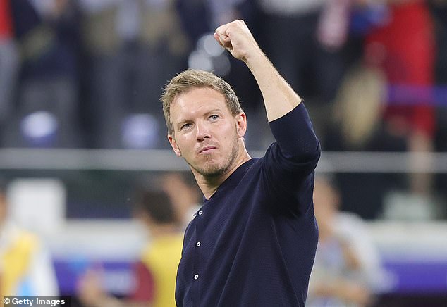 Julian Nagelsmann was delighted after leading his side into the last 16 stage undefeated