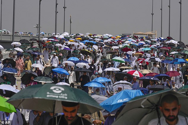 More than 1,300 people have died during the Hajj this year, mainly due to scorching temperatures above 100 degrees