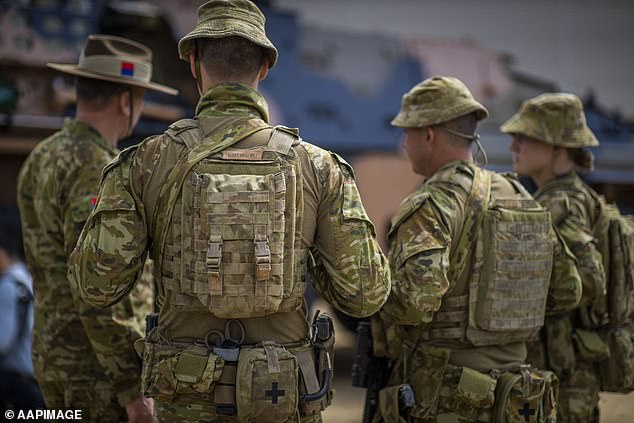 The criticism comes after the ADF unveiled plans for foreigners to join the force via a fast-track to citizenship (stock image)