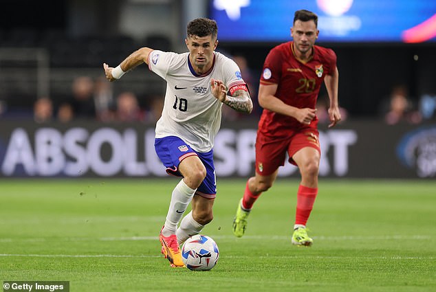 But it was Pulisic who stole the show with an inspired display to get the hosts off the ground