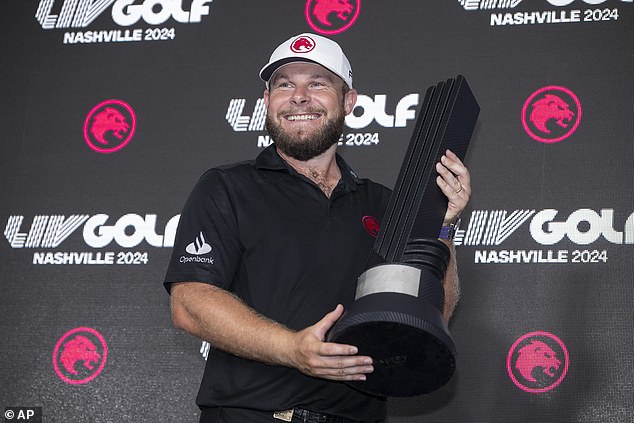 Rahm's Legion XIII teammate Tyrrell Hatton took first place in the individuals