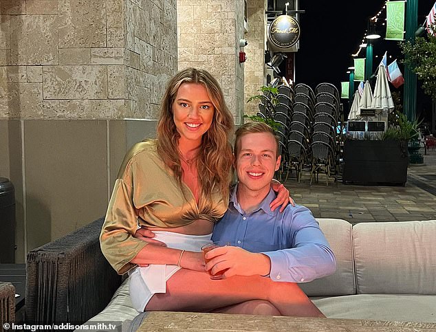 Smith shared beautiful engagement photos of the two on social media with a caption that caught the attention of many online.  (photo: the couple in June 2022)