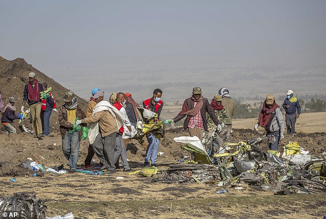 On March 10, 2019, the Boeing 737 MAX 8 aircraft operating Ethiopian Flight 302 crashed six minutes after takeoff near the city of Bishoftu, Ethiopia, killing all 157 people on board.
