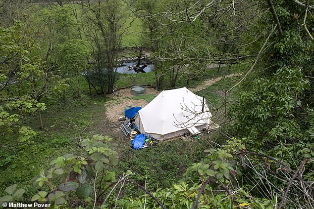 Pictured is the location of the water breathing therapy class in High Peak, Derbyshire, where the mother-of-three tragically died