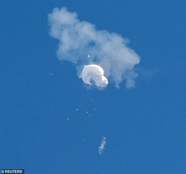 The US shot down a Chinese spy balloon hovering over nuclear silos in Montana last year