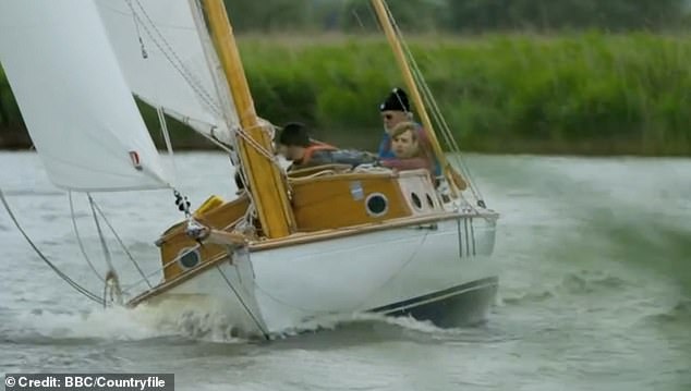 In the episode, Joe went to The Three Rivers Race, a sailing competition that takes place every year on the Norfolk Broads