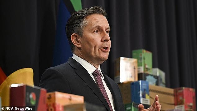 Health Minister Mark Butler (pictured) on Monday won support from the Greens for Labor vaping ban, which would restrict access to vaping to prescription-only pharmacies