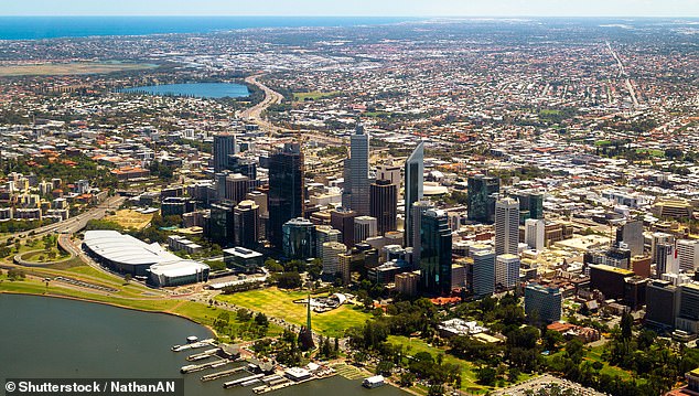 The unemployment rate in WA is about 3.6 percent, the lowest in the country.  Perth is shown