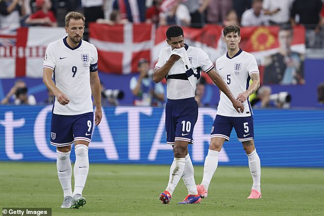 Footballer turned pundit branded England's performance 's***' after 1-1 draw with Denmark