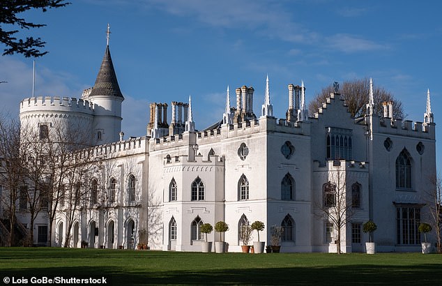 Strawberry Hill House, a Gothic Revival villa, was built in Twickenham from 1749 by Horace Walpole