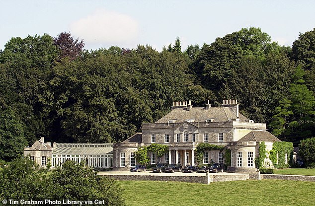 The palace said the Princess Royal suffered minor injuries to the head, believed to be consistent with a possible impact from a horse's head or legs.  Pictured is the Gatcombe Park estate in Gloucestershire, where the incident took place (file photo)