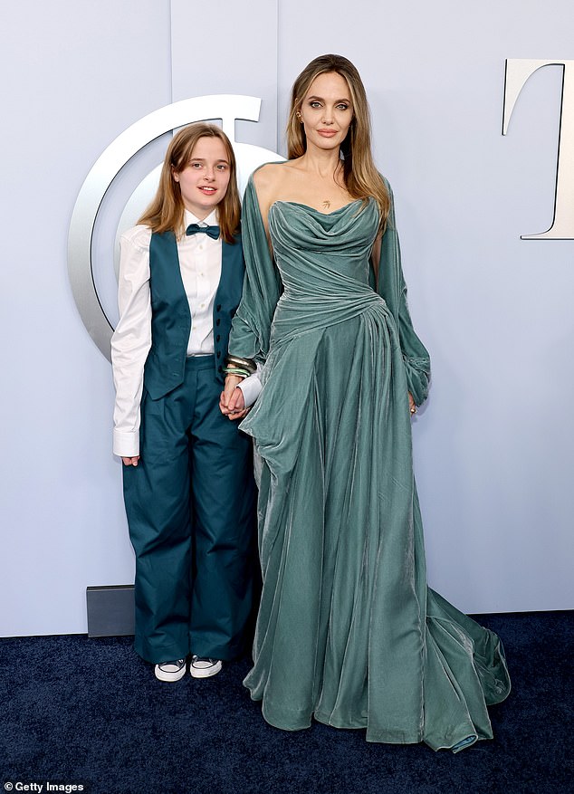 The mother-daughter duo produced the musical The Outsiders, which won four trophies, including the top honor of Best Musical;  (photo Tony Awards 2024)