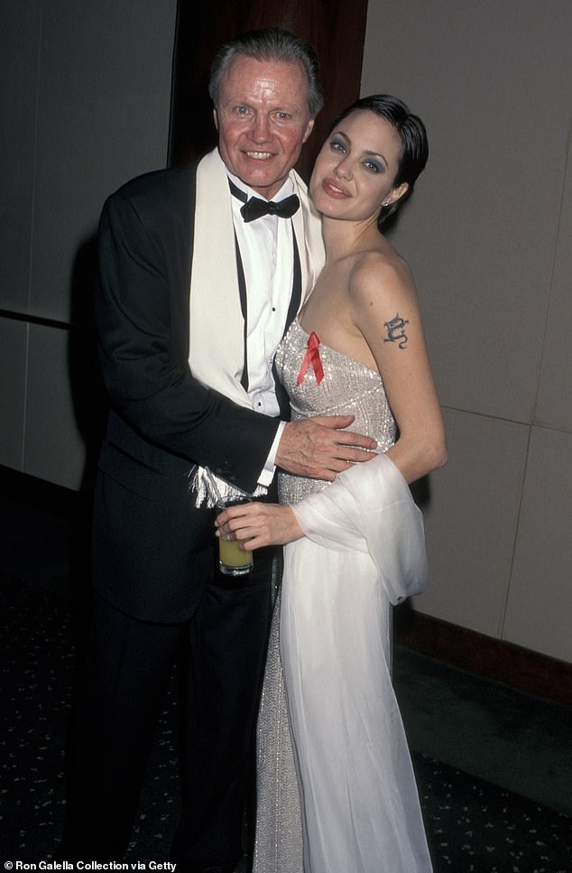 The awards follow a history of turbulent moments between Voight and Jolie, which have led to periods of estrangement over the years; (photo 1998)