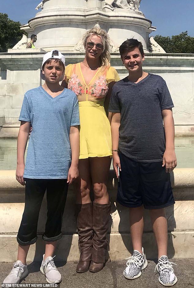 A well-connected family insider has exclusively told DailyMail.com that Britney and her teenage boys are 'completely back on track'