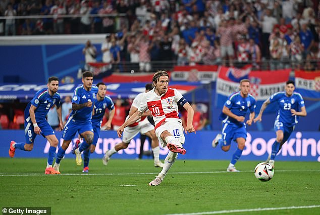 Just seconds earlier he had stepped up to take a penalty after a handball