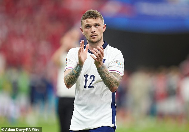Trippier played the full 90 minutes against Serbia and Denmark