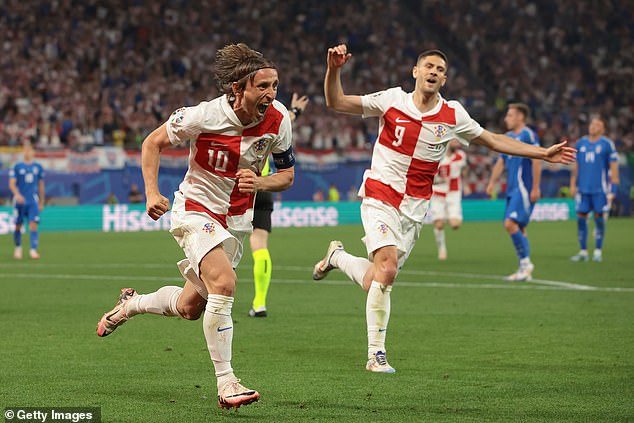 Modric had put Croatia ahead just 32 seconds after seeing his penalty saved by Gianluigi Donnarumma
